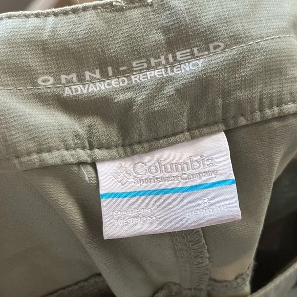Columbia khaki green lightweight pants - Picture 3 of 3